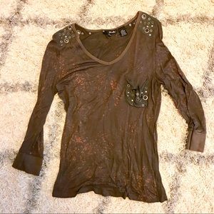 Miss Me Soft 3/4 Sleeve Top